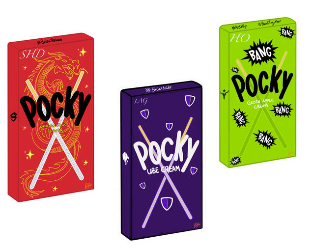 Overwatch League Inspired Pocky