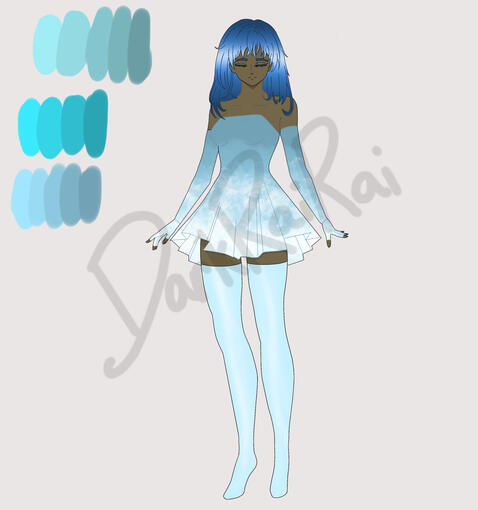 Unnamed Ice OC Design